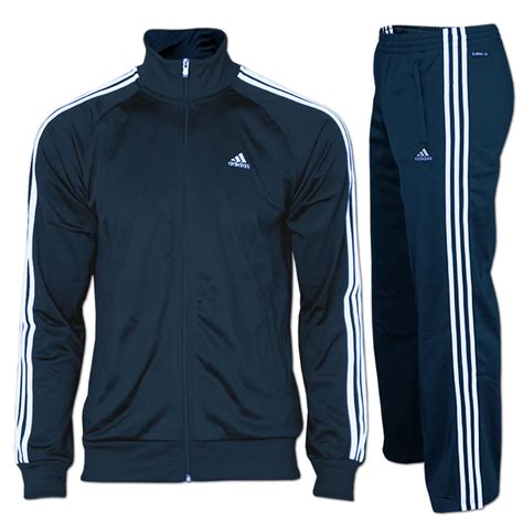 Schwarze adidas Trainingsanzüge Größe M für Herren 